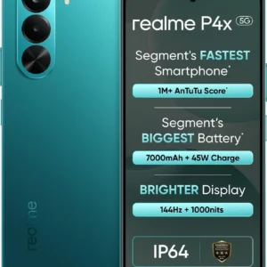 realme P4x 5G (Matte Silver, 128 GB) (6 GB RAM)
